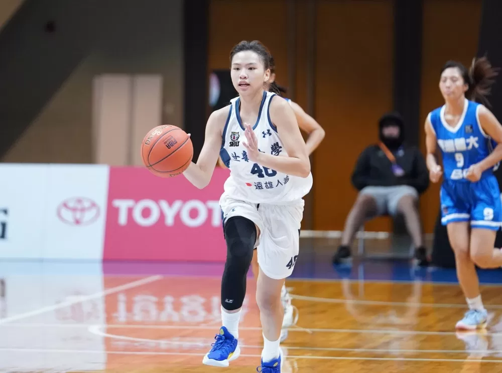 世新大學張家瑄19分，UBA菜鳥季首三戰都上雙。