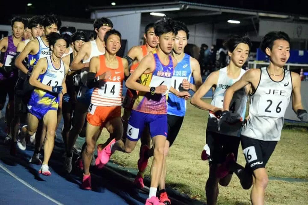 簡子傑（6號）再破U20全國紀錄達標亞青躍歷年第三傑。モリタ／攝影。