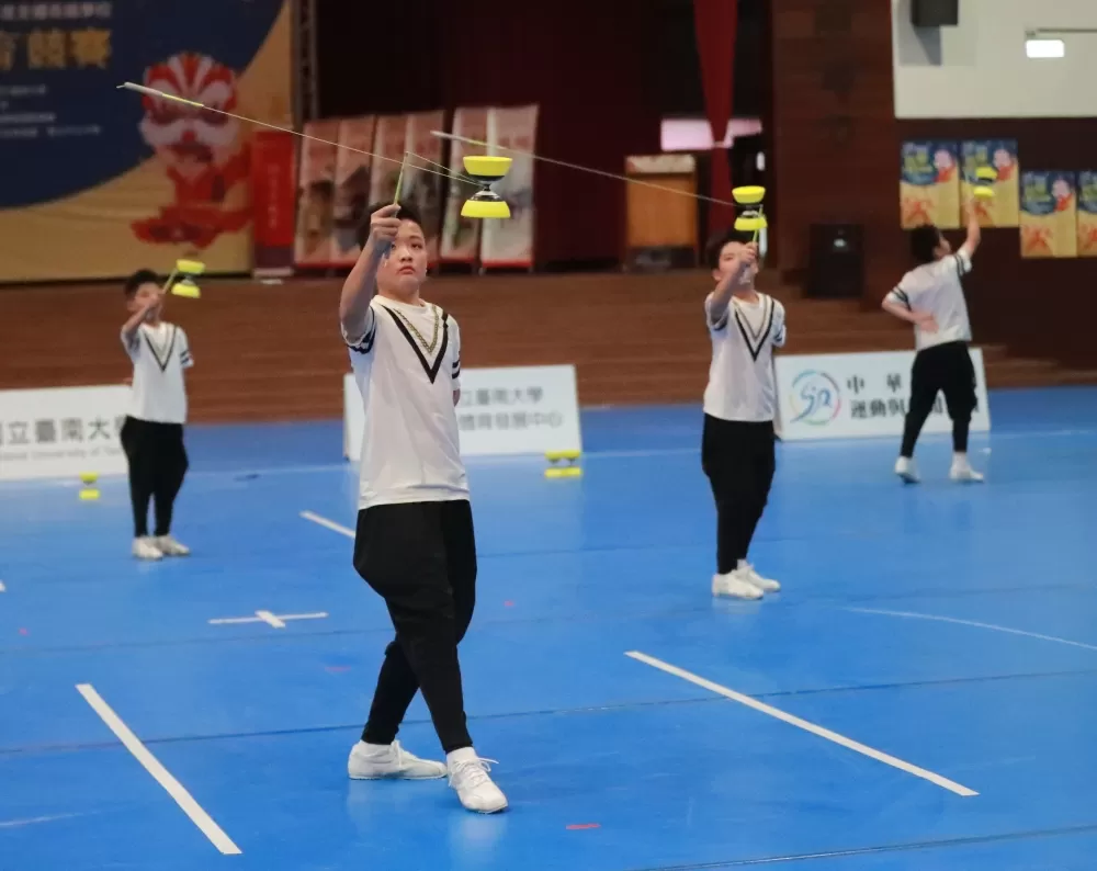 後龍國小男團也拿下「金質獎」（臺南大學提供）。