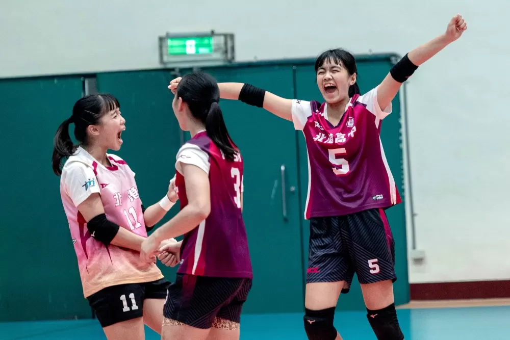 北港首次第一分段晉級超嗨。高中體總提供。下同。