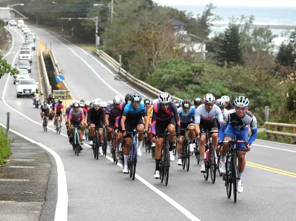 花蓮太平洋盃自行車挑戰賽。中華民國自行車騎士協會提供。