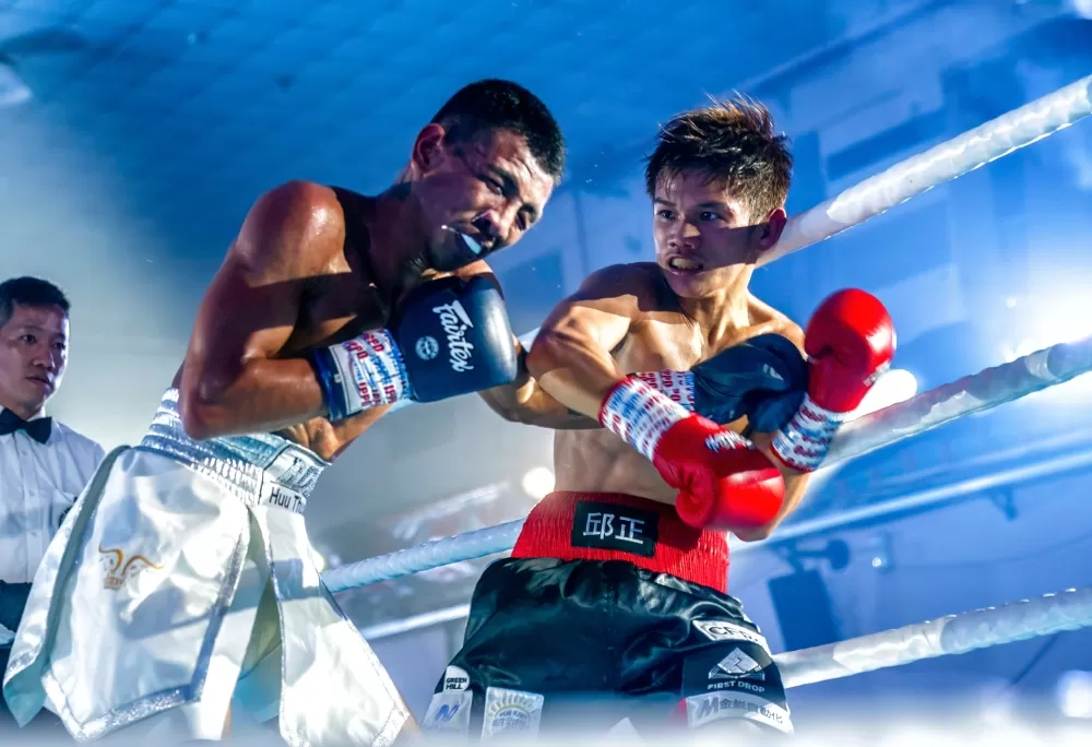 邱正與越南明星選手范友商激戰六回合，最終以和局收場（大會提供）。