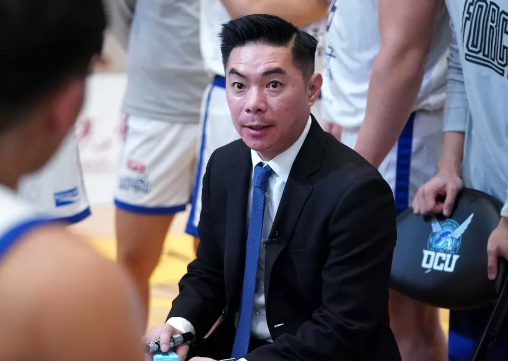 健行科大總教練劉孟竹。