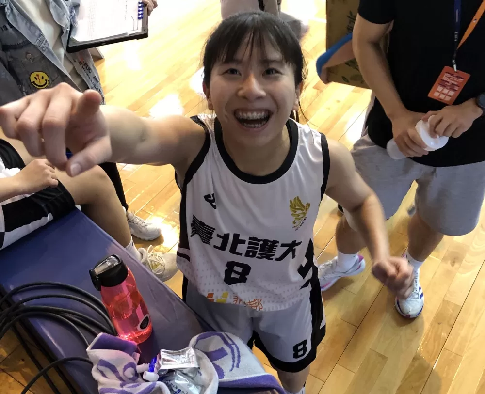 北護顏彗安飆進致勝三分彈。