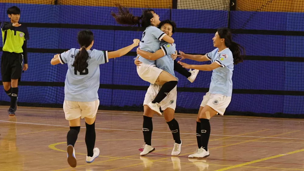 嘉義市天晴擊敗地主MIXXIN(大會提供)。