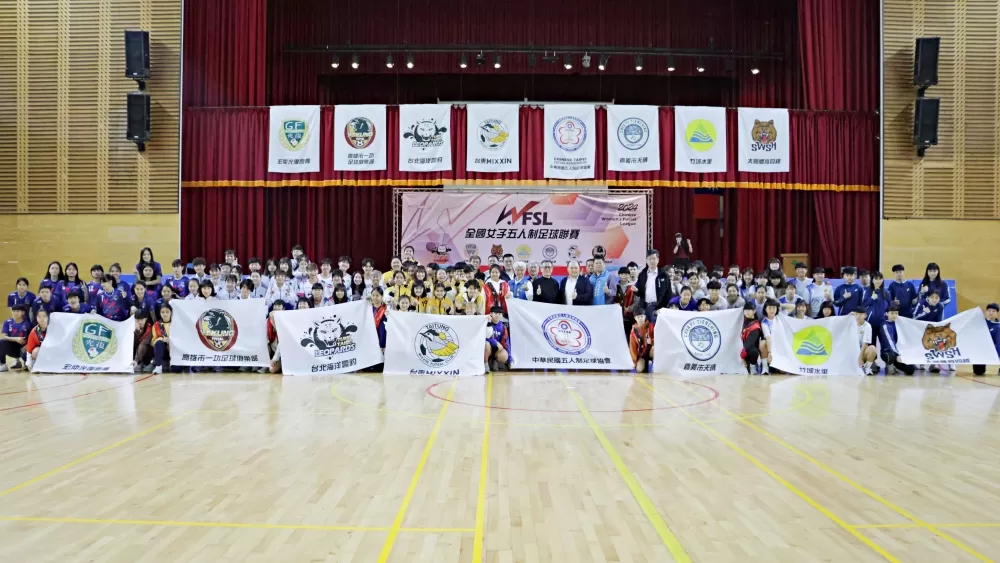 2024全國女子五人制足球聯賽台東開踢(大會提供)。