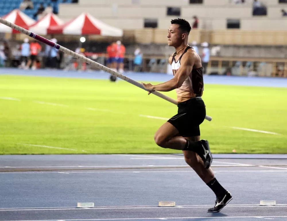 林志成破大會奪金。林嘉欣／攝影。