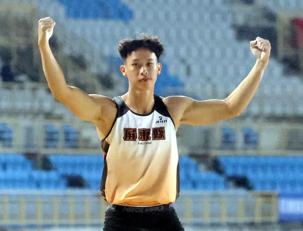 黃正琦破大會得銀。林嘉欣/攝影。