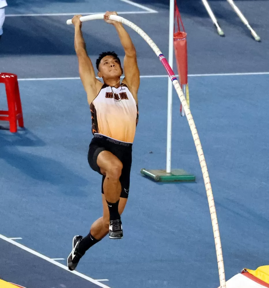 林志成破大會奪金。林嘉欣／攝影。