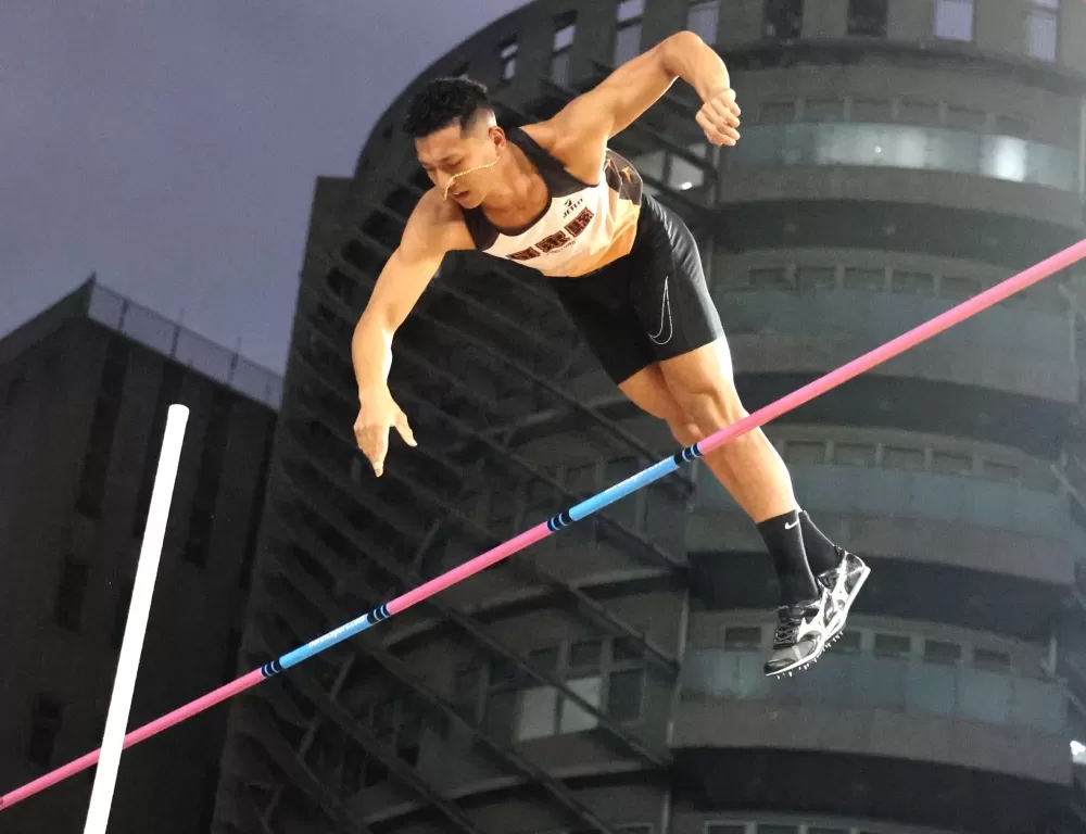 林志成破大會奪金。林嘉欣／攝影。