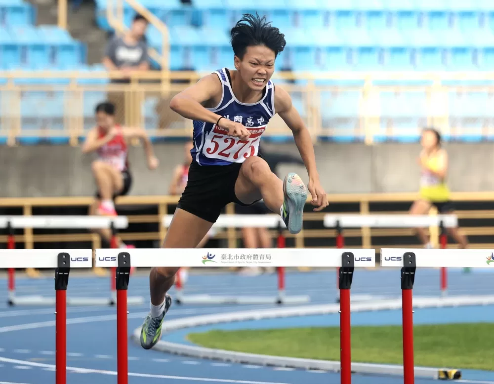 易柏安三度達標亞青力拚創最佳。林嘉欣/攝影。