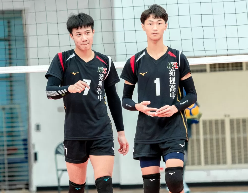 高宇翔（左）得27分、柯秉澤（右）得12分。