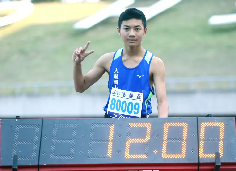 趙彥奎破大會。林嘉欣／攝影。