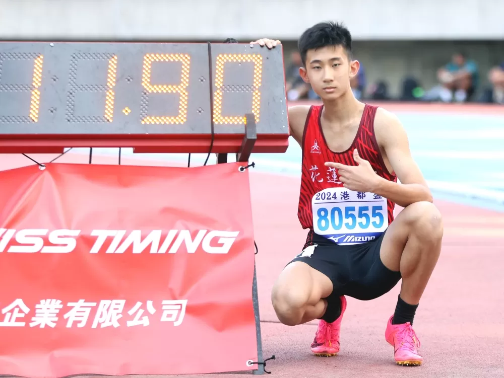 徐唯宸破大會。林嘉欣/攝影。