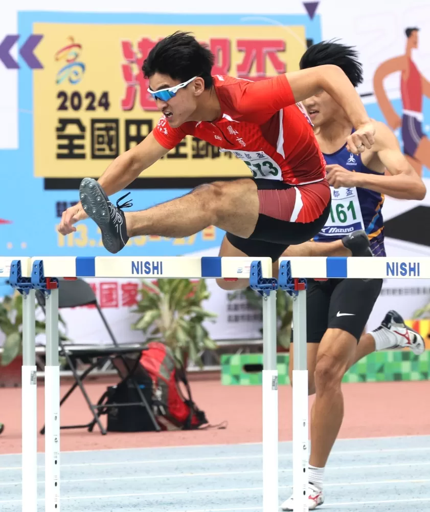 謝元愷破大會。林嘉欣／攝影。