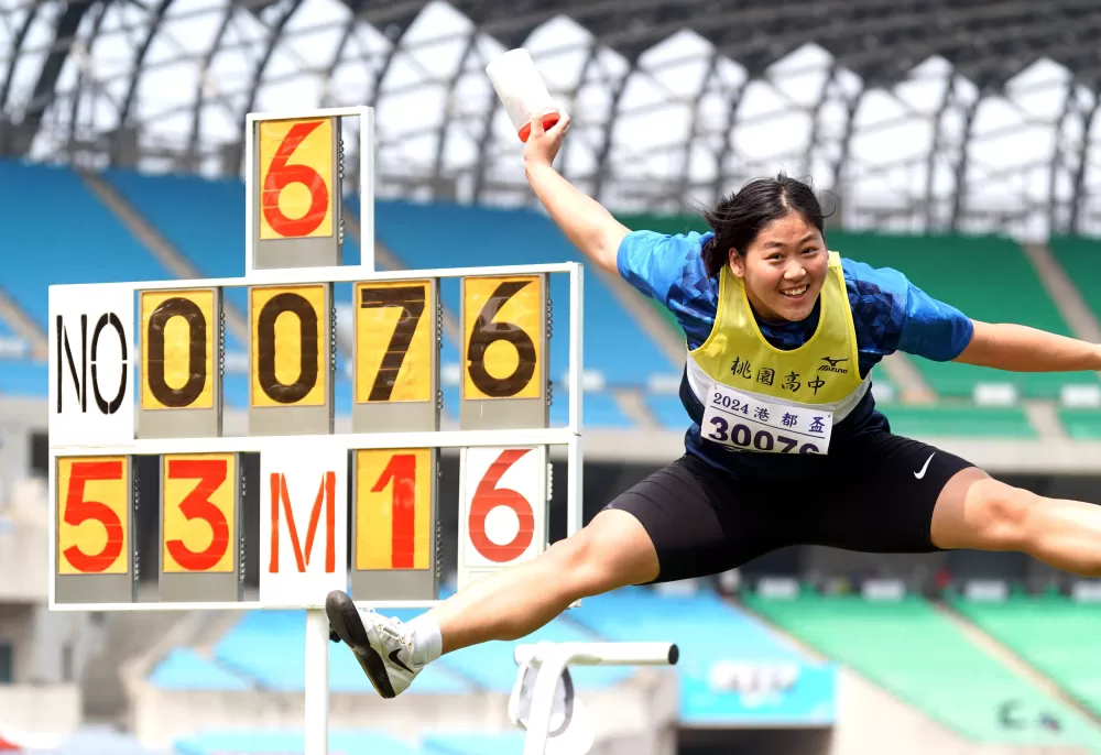 江靜緣在26天兩破U20全國紀錄再達世青。林小馬/提供。