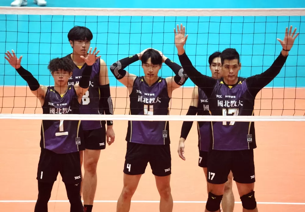 國北教大李元(中)表現讓人驚豔。林嘉欣/攝影。