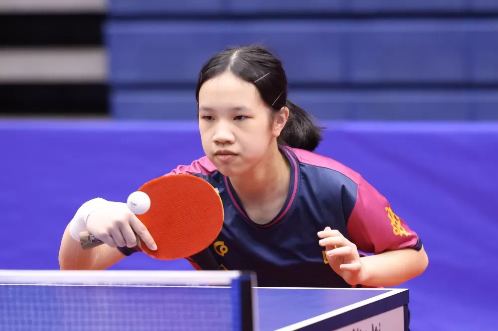 北市麗山國中呂姍穎最終在資格賽以B組第一名晉級會內賽（大會提供）。