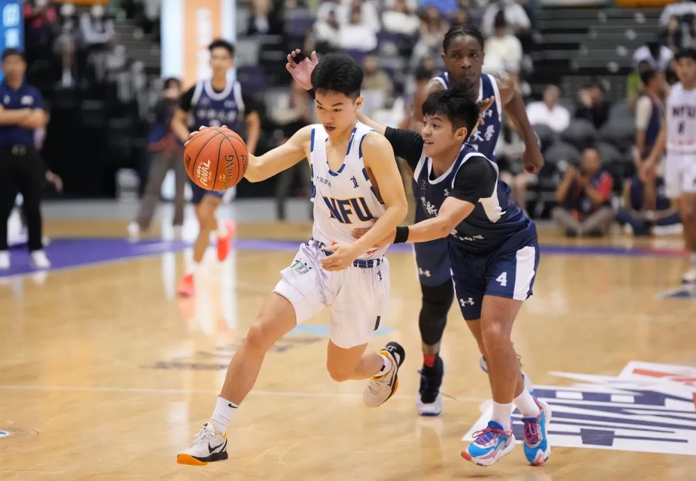 虎尾科大林明暐進帳4分4籃板5助攻2抄截。