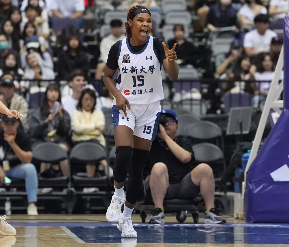 世新大學吉芙豪取32分27籃板4阻攻，助隊奪得冠軍。