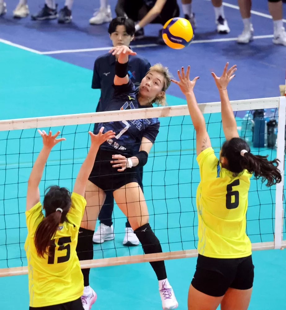 臺北市立大學林書荷得15分。林嘉欣/攝影。