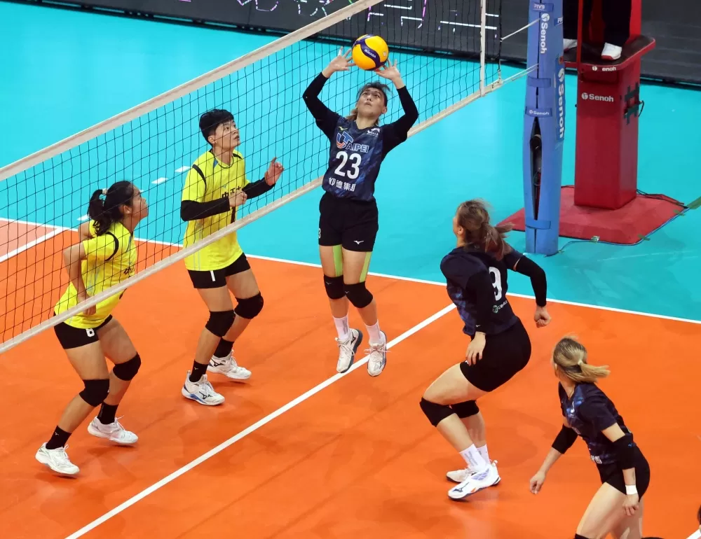 北市大舉球員陳莉鎔。林嘉欣/攝影。