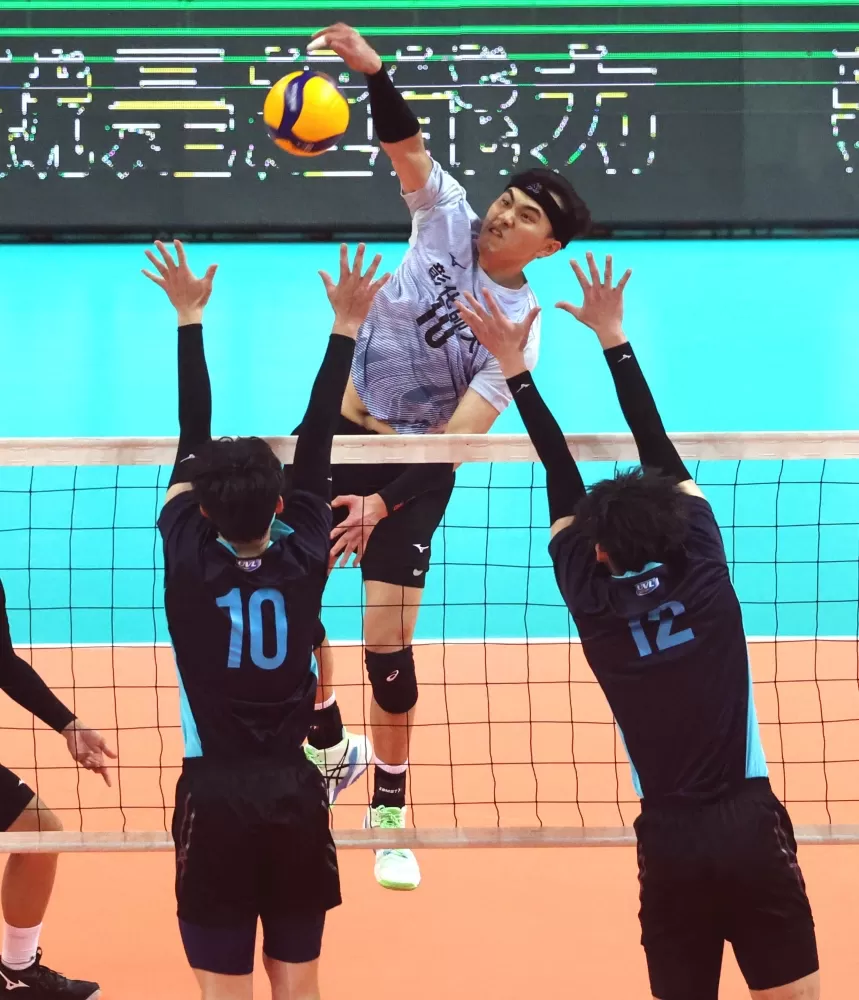 彰化師大張育陞得42分。林嘉欣／攝影。