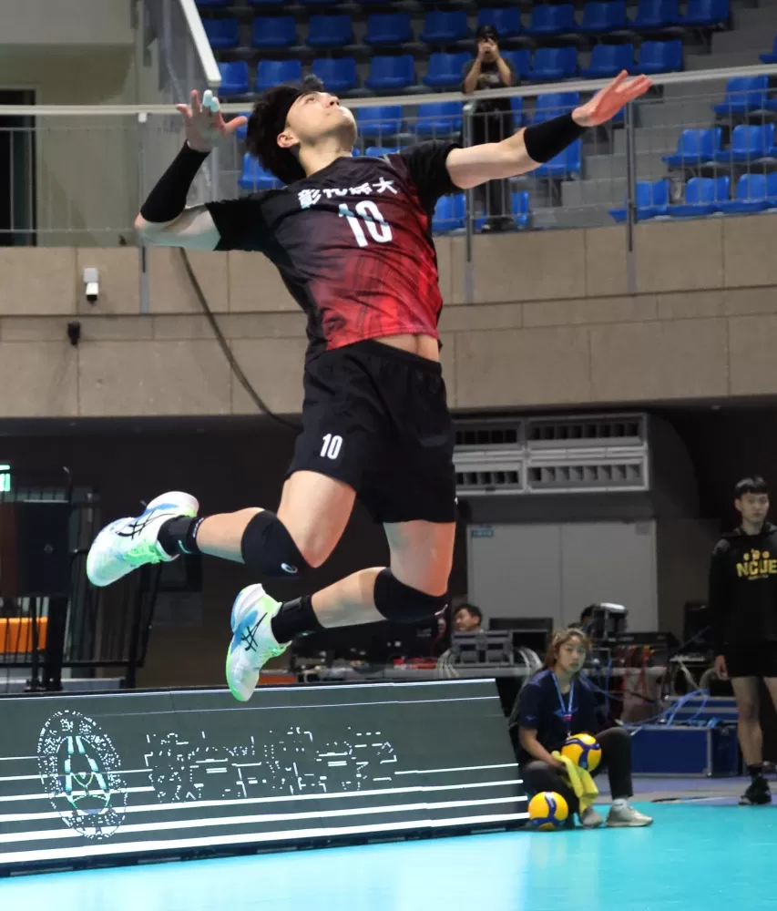 彰化師大張育陞得30分。林嘉欣／攝影。