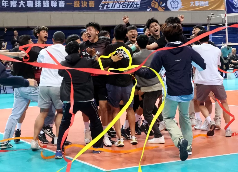 彰化師大奪隊史首冠超嗨。林嘉欣／攝影。