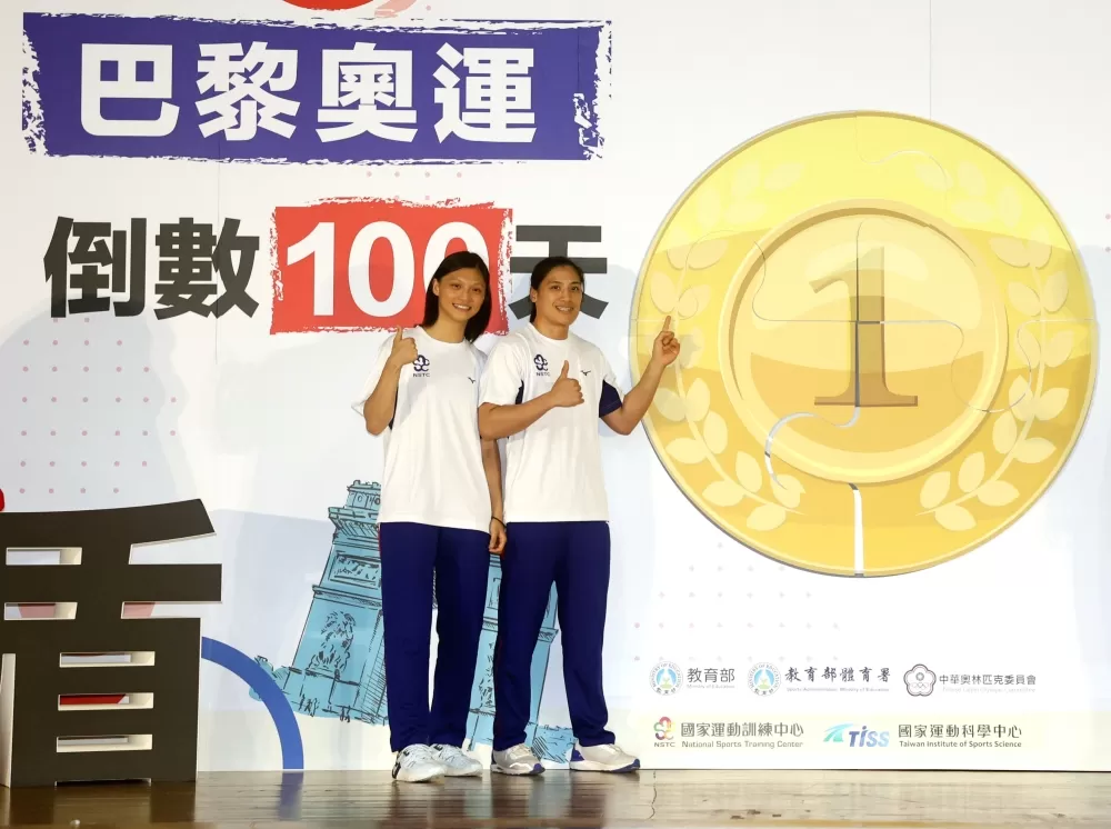 拳擊高手陳念琴(右)和吳詩儀。林嘉欣／攝影。