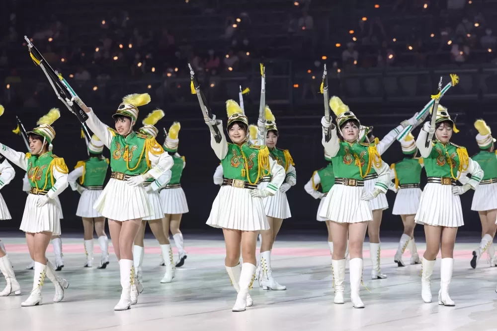 全中運開幕典禮。（臺北市政府教育局提供）