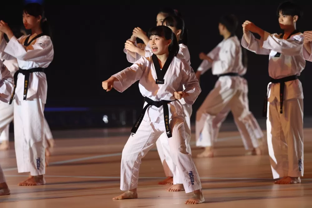 全中運開幕典禮。（臺北市政府教育局提供）