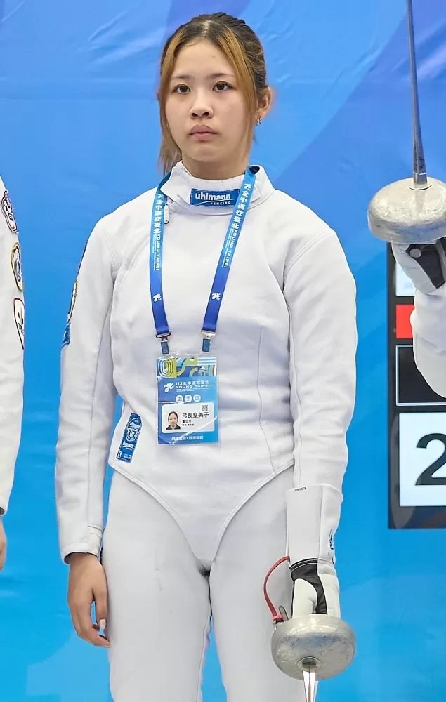 臺北市中正高中弓長皇美子。(臺北市政府教育局提供)