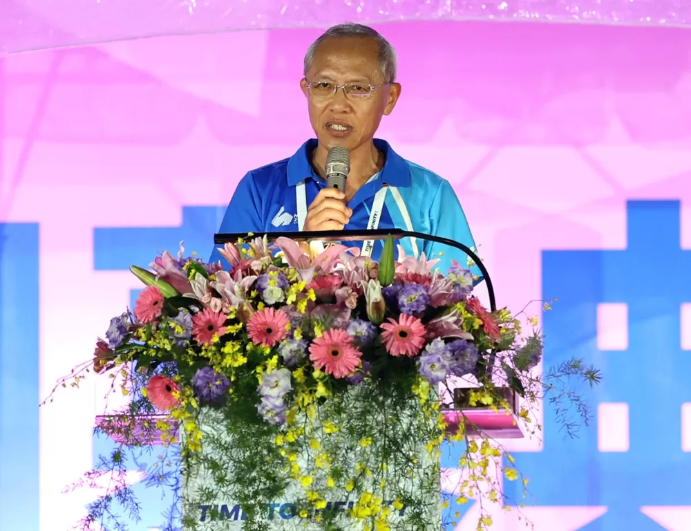 臺灣體大校長許光麃。