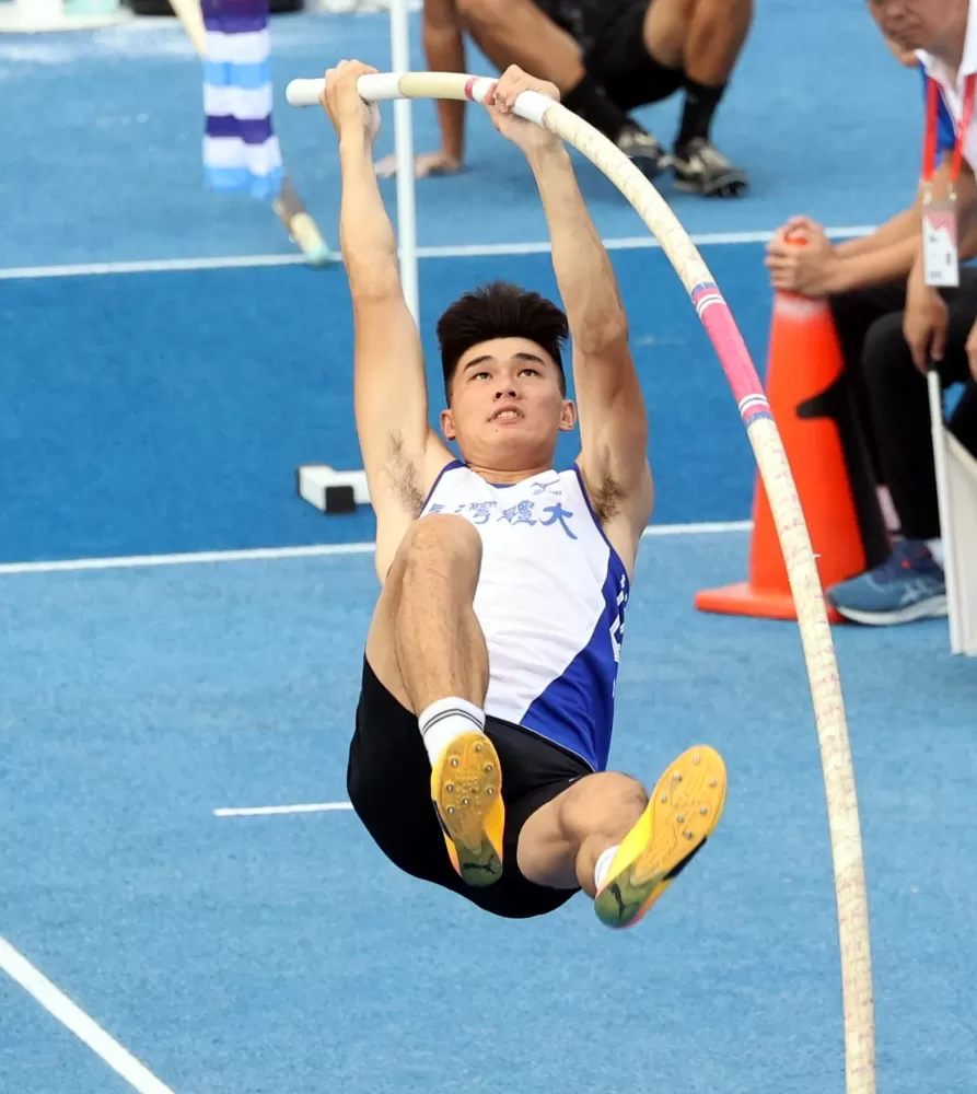 林琮憲撐破懸11年紀錄躍第3傑。林嘉欣／攝影。