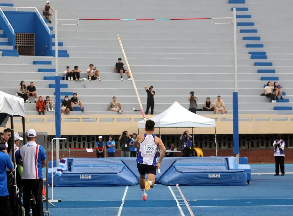 林琮憲撐破懸11年紀錄躍第3傑。林嘉欣／攝影。