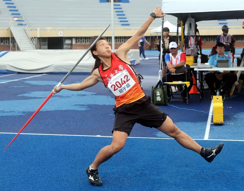 清大邱于庭創最佳5年磨一冠待大爆發。林嘉欣／攝影。