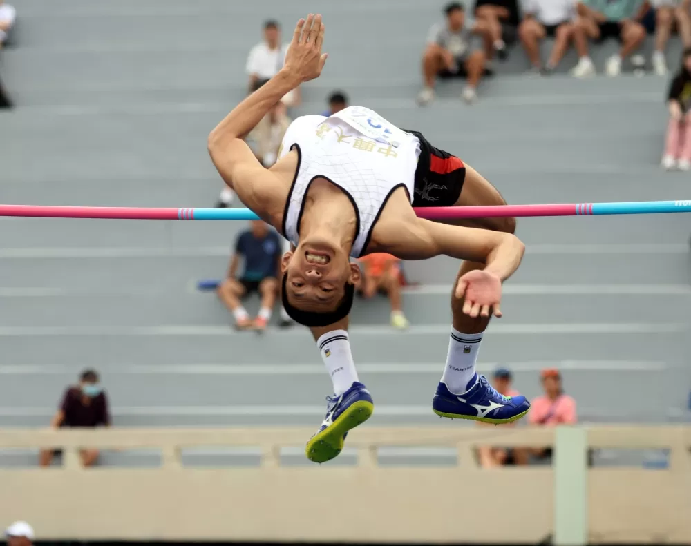 蔡維智也破大會。林嘉欣/攝影。