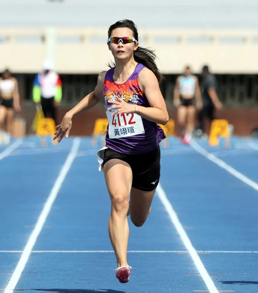 清大黃翊瑄奪4金。林嘉欣/攝影。