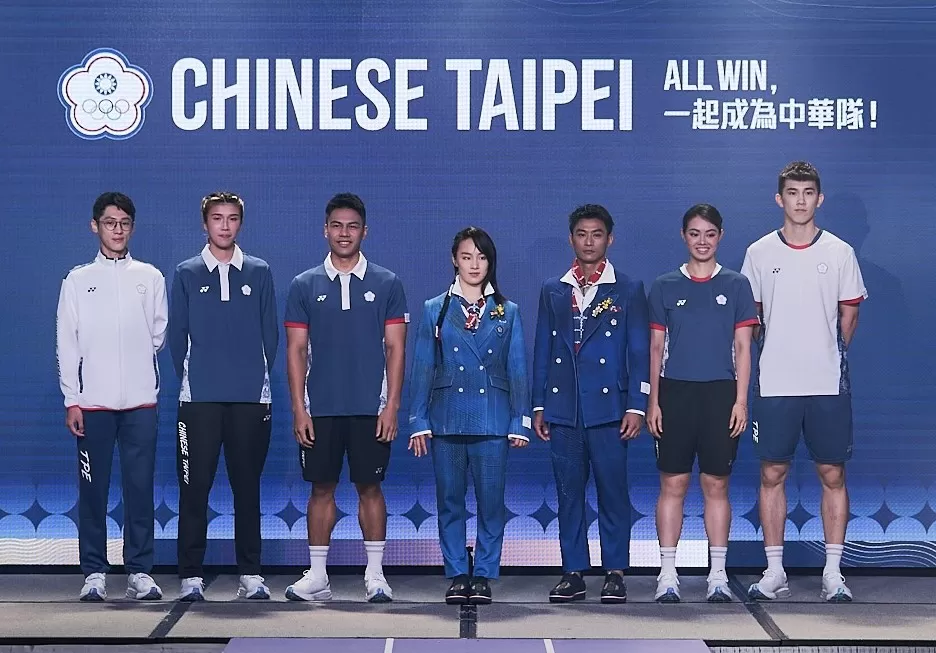 運動員合照。中華奧會提供。
