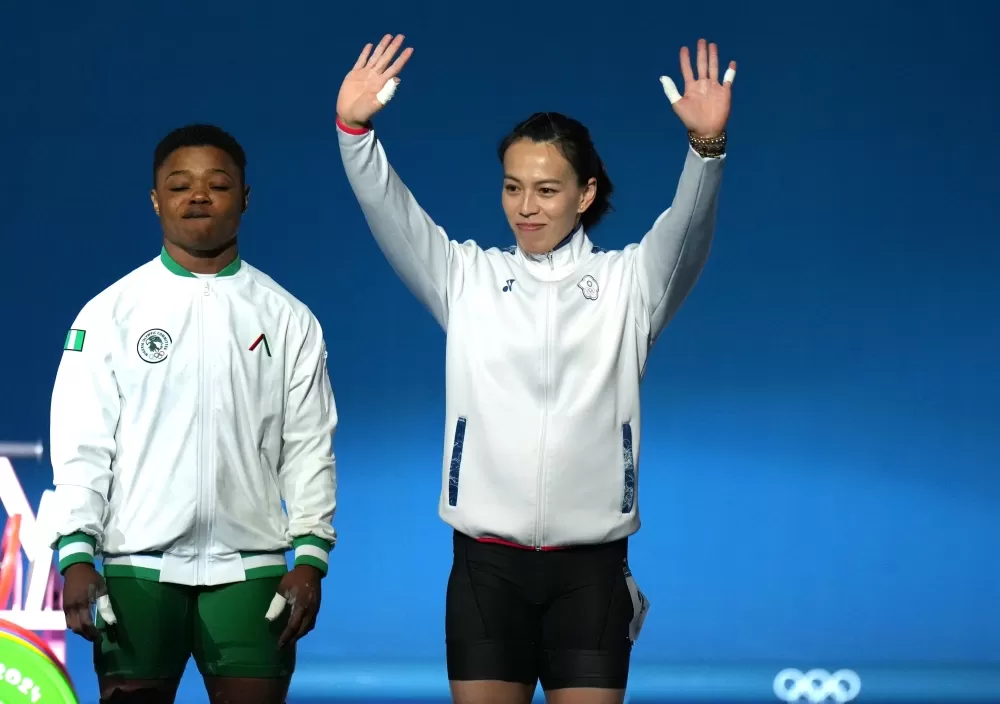 郭婞淳(右)連三屆奧運奪牌，成我國史上第一人。中華奧會提供。