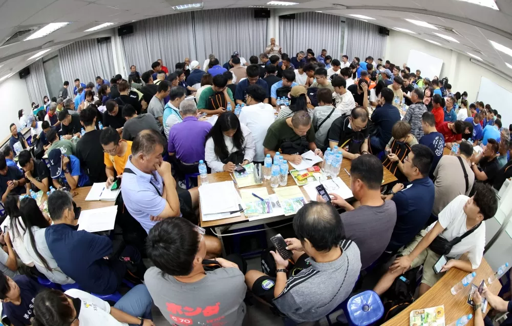 永信杯裁判會議。林嘉欣/攝影。