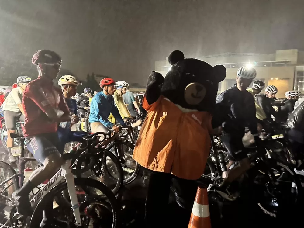 臺灣KOM自行車登山王挑戰今天登場。中華民國自行車騎士協會/提供。