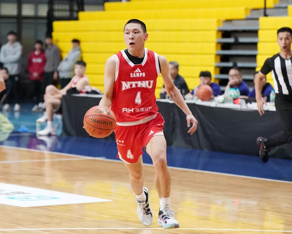 臺灣師大新生莊政隆貢獻11分9籃板5助攻。