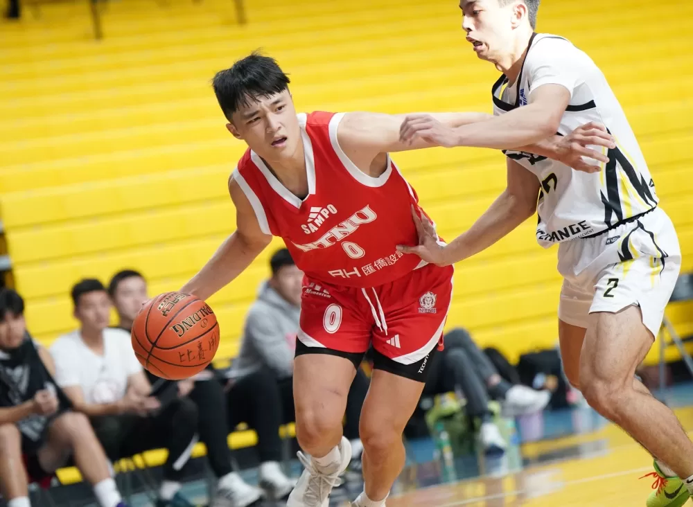 臺灣師大林韋愷29分15籃板6助攻，連兩天飆高分。大專體總提供。下同。