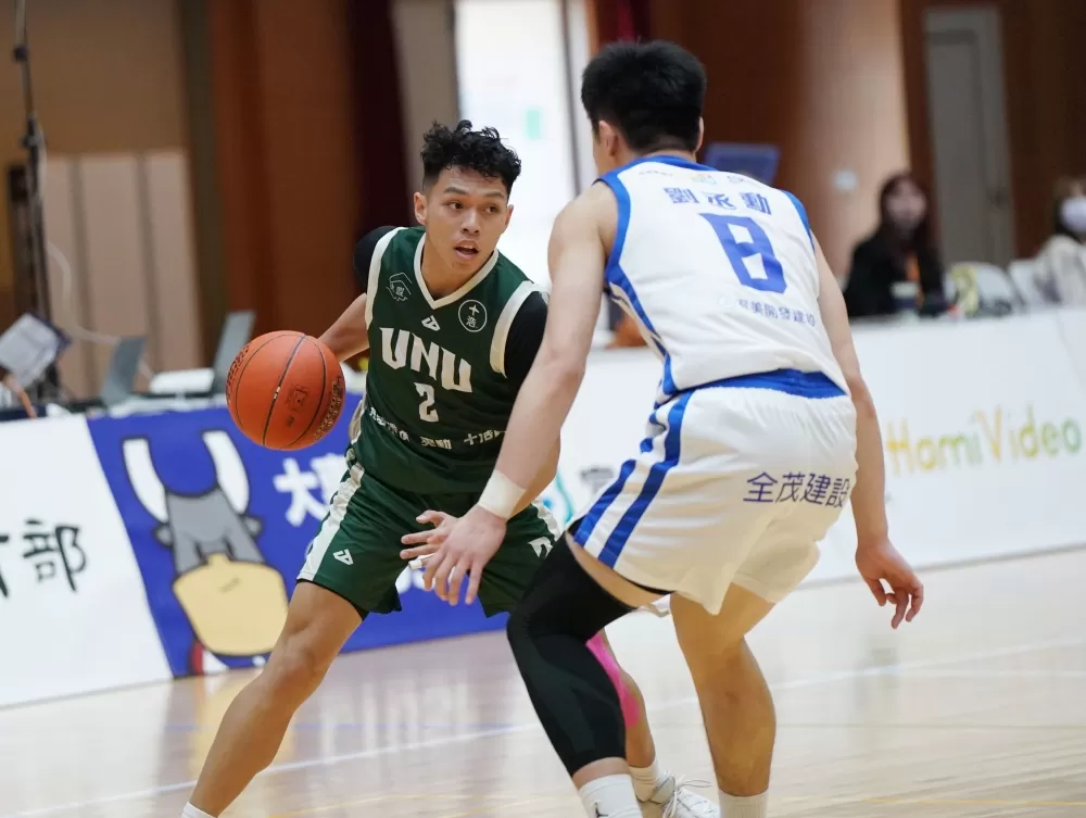 萬能科大胡頌恩狂飆7外線21分，寫UBA個人一級得分新高。