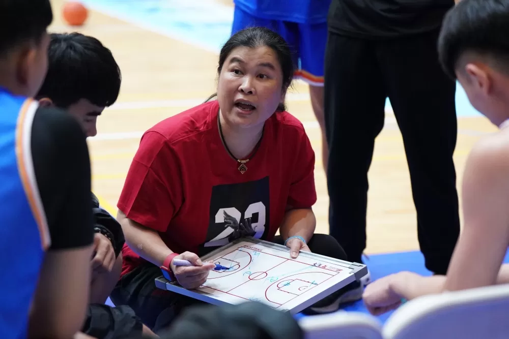 臺灣體大總教練田本玉。