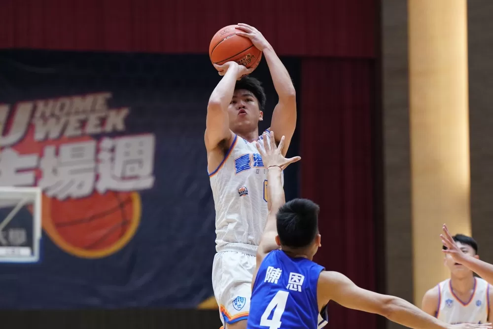 臺灣體大魏子雲11分。