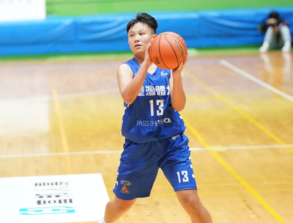 臺灣體大林菀苓24分刷新UBA生涯新高,另有14籃板6助攻。