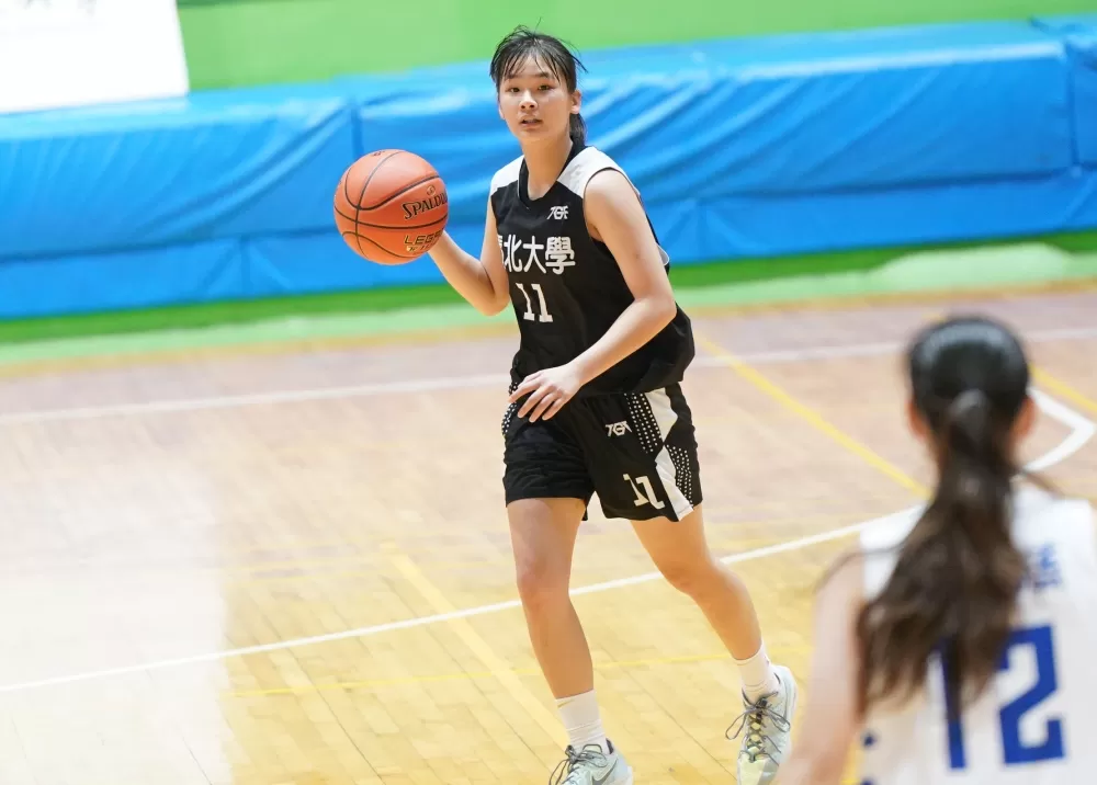 臺北大學鍾欣旂單場送出7次助攻。